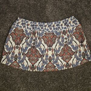 VENUS Multicolor Patterned Mini Swim Skirt 16